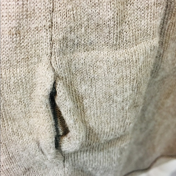 LIGHT BROWN TUNIC LENGTH SWEATER DRESS - Picture 7 of 7